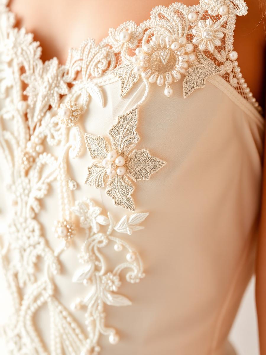 Heirloom Bodice — Hand beading